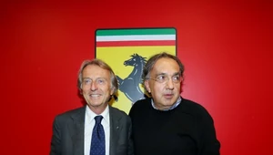 Marchionne (z prawej) zastąpi Montezemolo (z lewej)