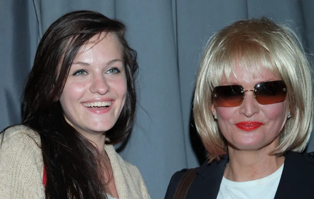 Adrianna Biedrzyńska z córką