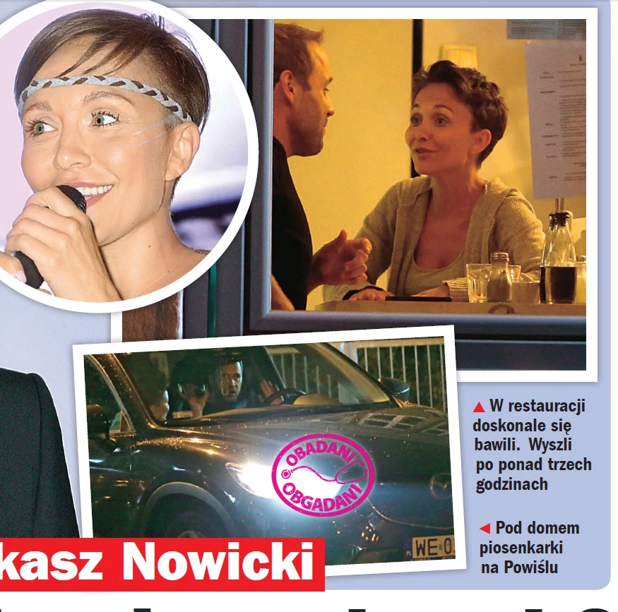 Łukasz Nowicki i Pati Sokół na kolacji Łukasz Nowicki i Pati Sokół na kolacji