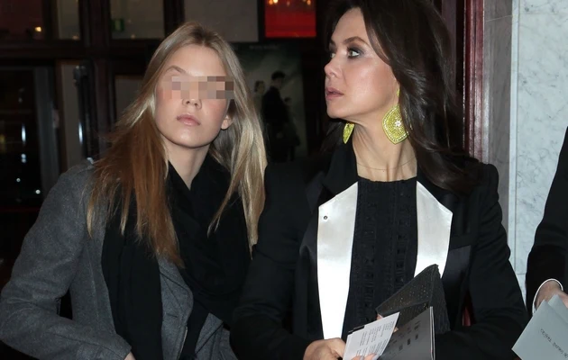 Kinga Rusin z córką Kinga Rusin z córką