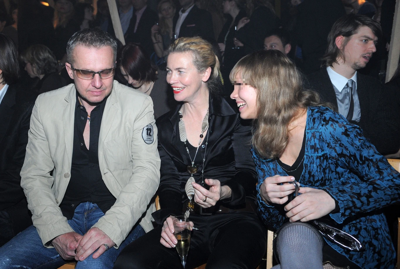 Bogusław z żoną i córką Bogusław z żoną i córką