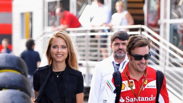 Fernando Alonso i Dasha Kapustina