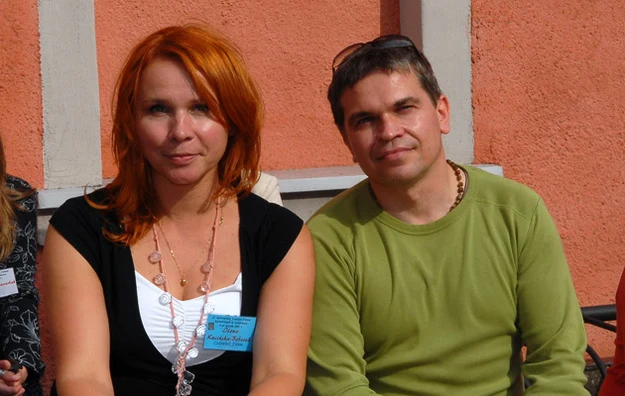 Jarosław Boberek z żoną Iloną Jarosław Boberek z żoną Iloną