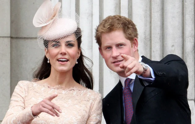 Księżna Kate i książę Harry