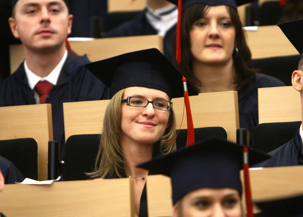 Katarzyna Kopacz podczas uroczystości dyplomatorium studentów Wydziału Lekarskiego Akademii Medycznej
