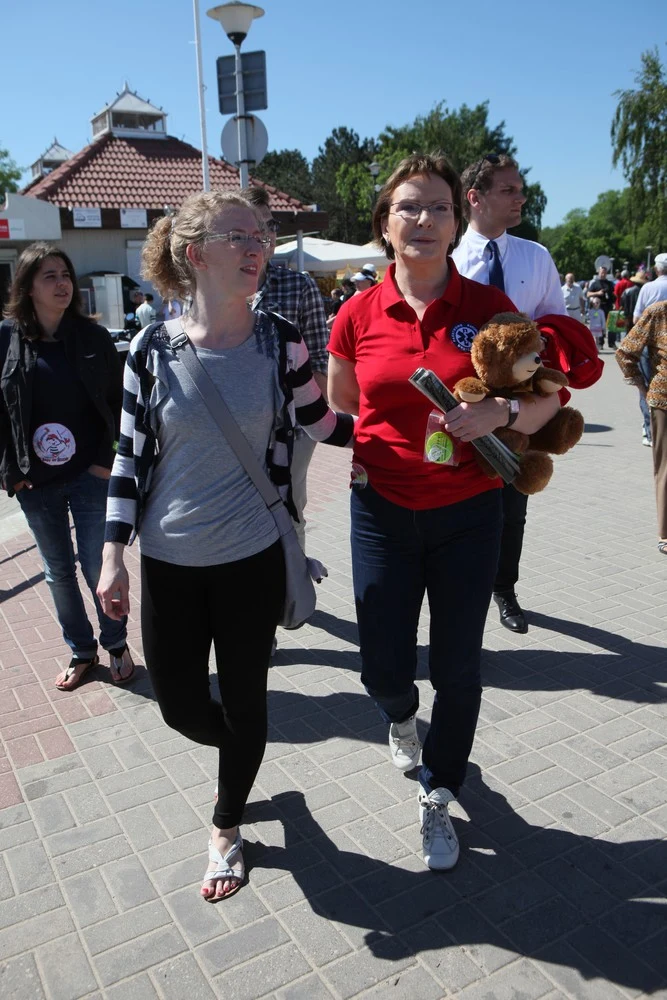 Ewa Kopacz z córką Katarzyną Ewa Kopacz z córką Katarzyną