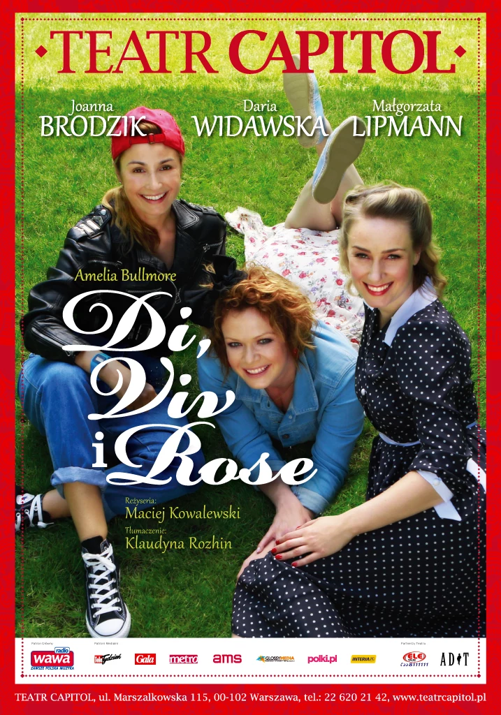 Zapraszamy na spektakl "Di, Viv i Rose" do Teatru Capitol