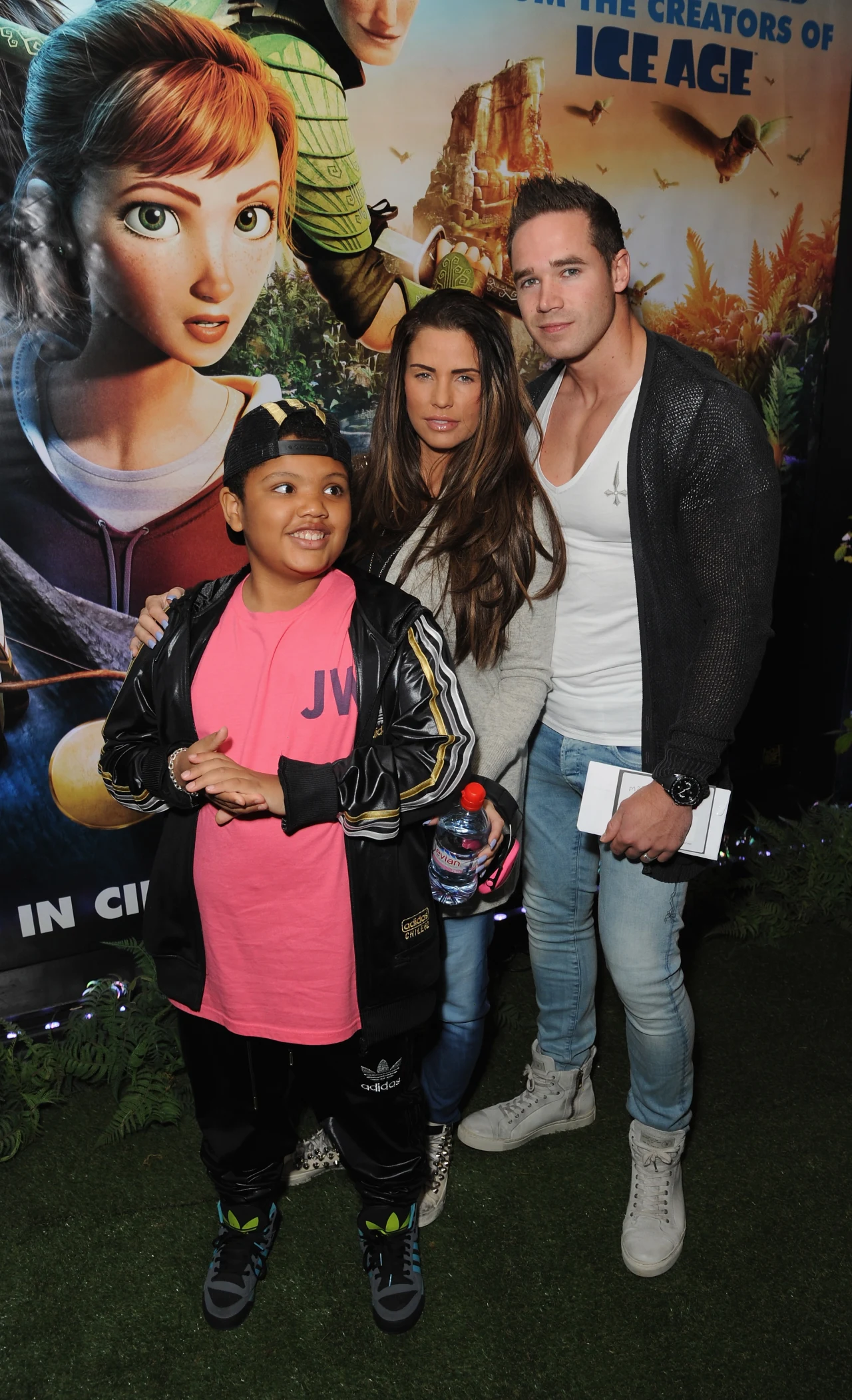 Katie Price z mężem i starszym synem Katie Price z mężem i starszym synem