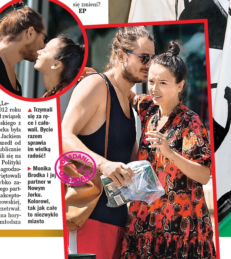 Monika Brodka i Krzysztof Garbaczewski w Nowym Jorku Monika Brodka i Krzysztof Garbaczewski w Nowym Jorku