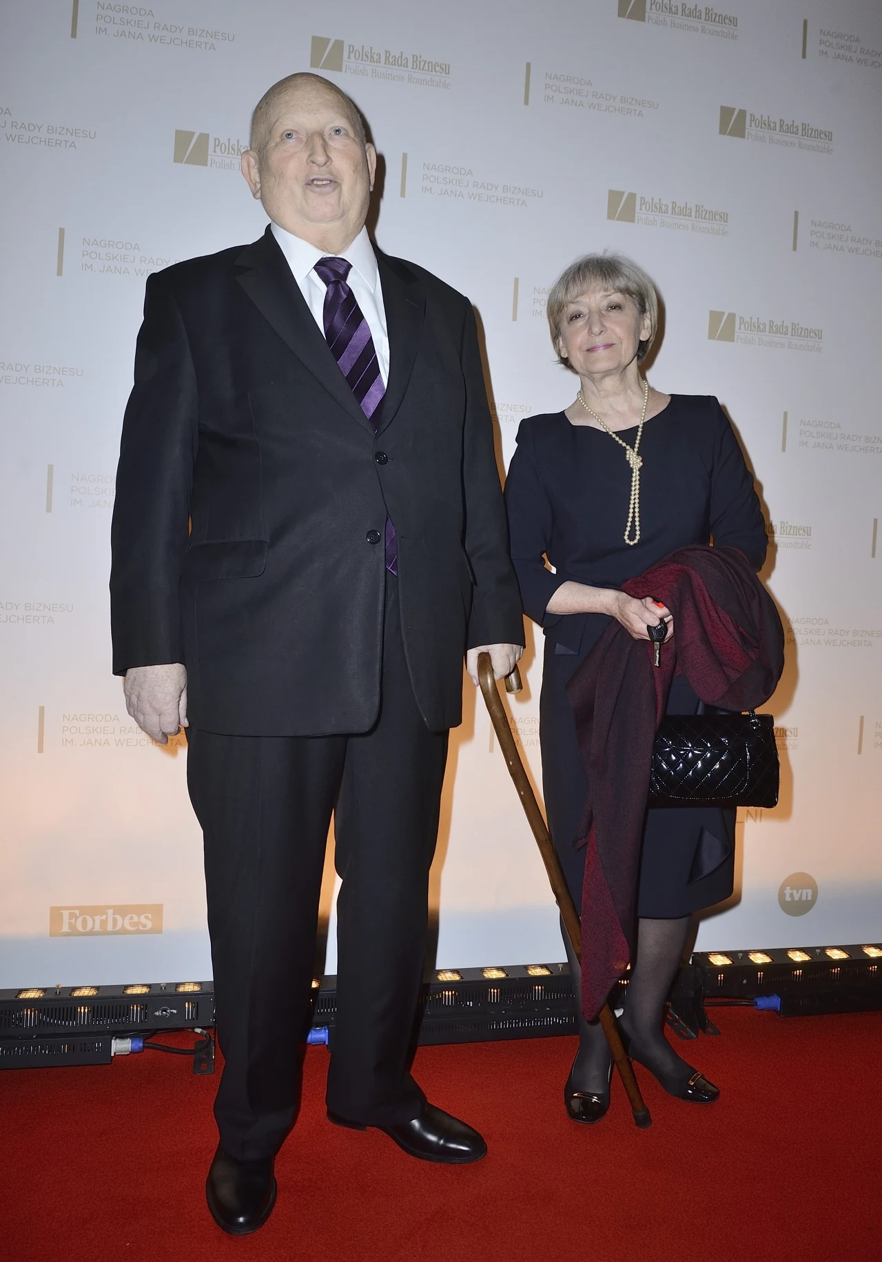 Józef Oleksy z żoną Józef Oleksy z żoną