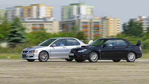 Używane: Mitsubishi Lancer Evo IX, Subaru Impreza STI