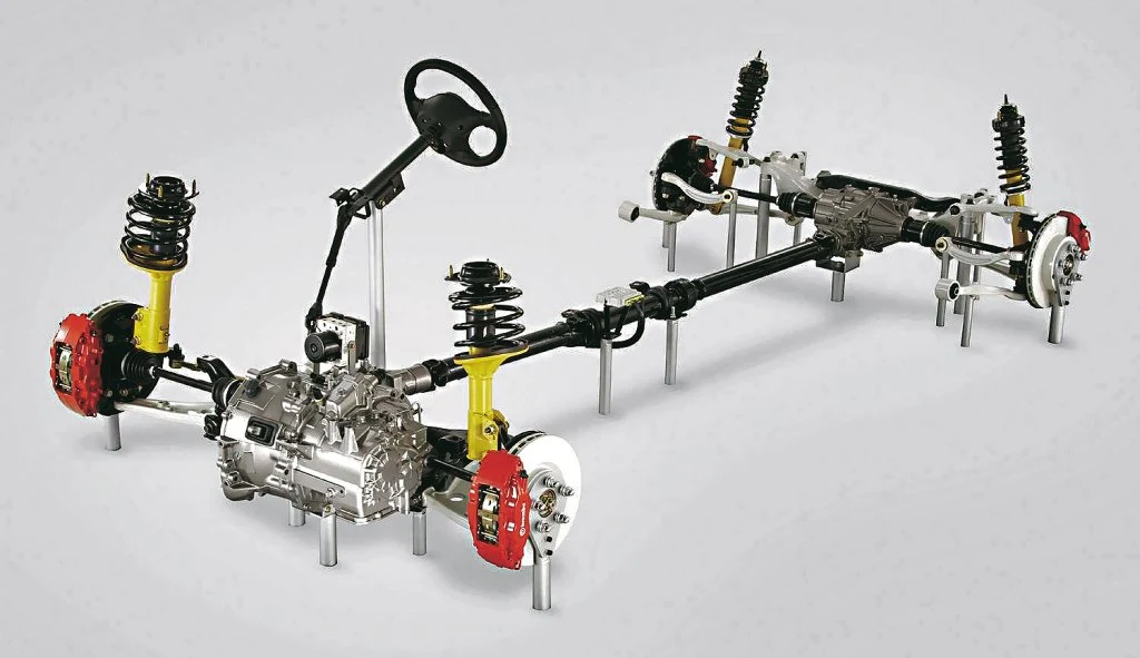 W Evo dość często zdarzają się uszkodzenia centralnego dyferencjału ACD.