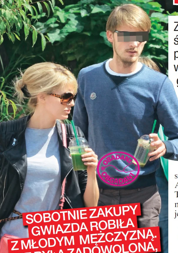 Agnieszka Popielewicz z nowym towarzyszem Agnieszka Popielewicz z nowym towarzyszem
