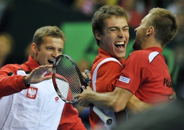 Jerzy Janowicz i Michał Przysiężny