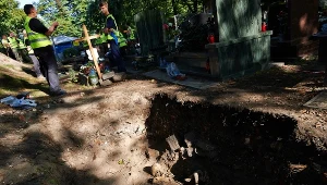 W czwartek na Cmentarzu Garnizonowym w Gdańsku zakończył się pierwszy etap poszukiwań