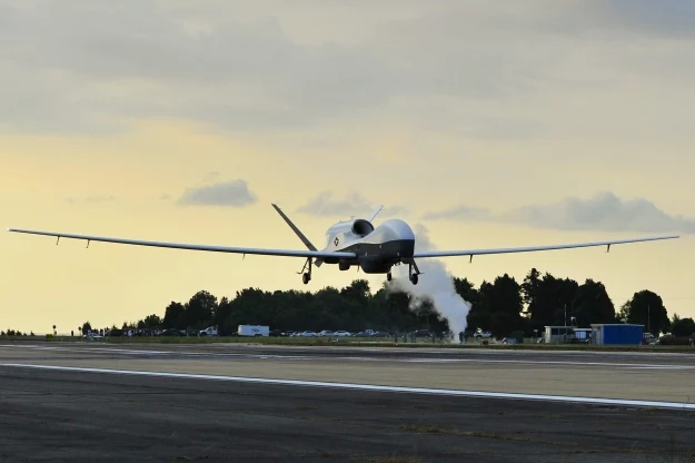 MQ-4C Triton.  Fot. U.S. Navy photo by Erik Hildebrandt/Released