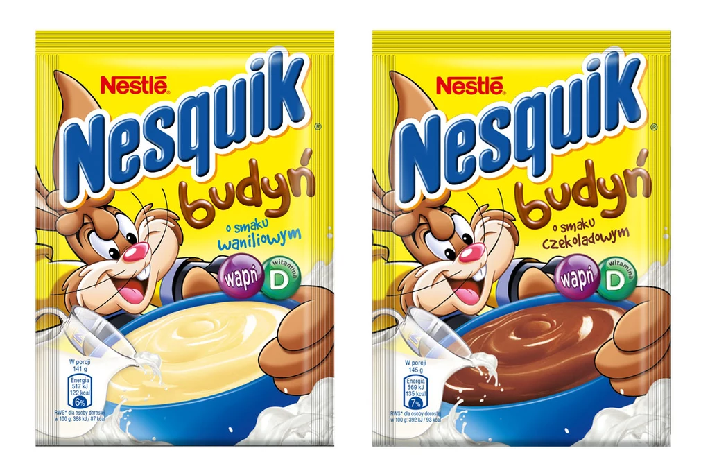 Budynie Nesquik Budynie Nesquik
