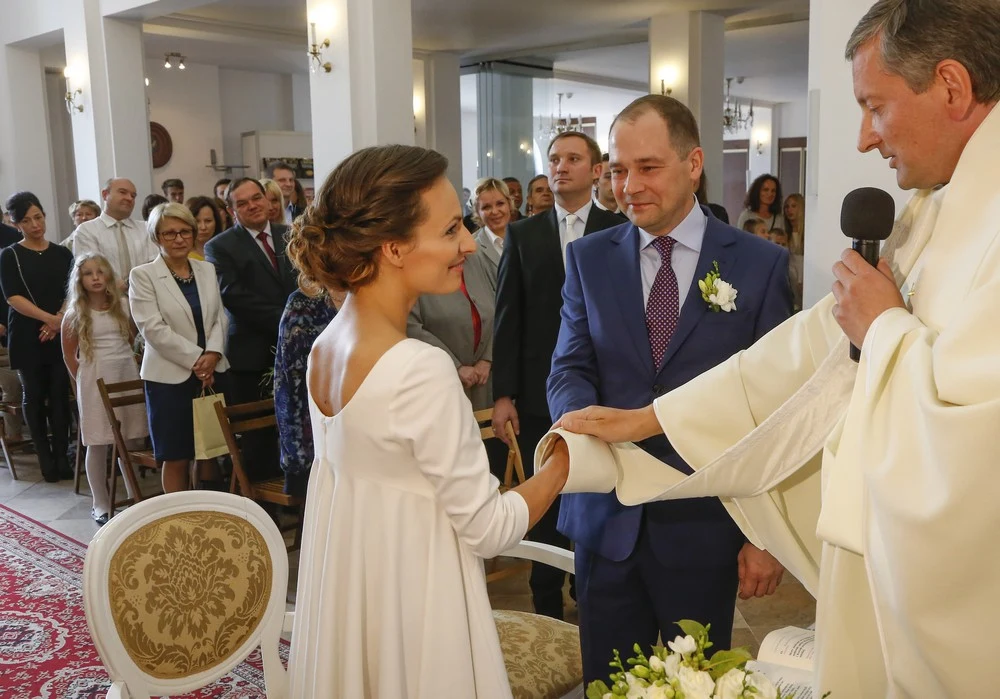 Jarosław Kulczycki w dniu ślubu Jarosław Kulczycki w dniu ślubu