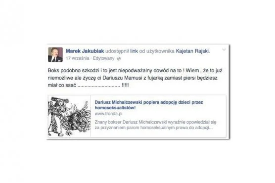 Wpis Marka Jakubiaka Wpis Marka Jakubiaka