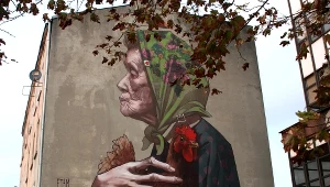 Mural przy al. Politechniki 16 (autor: ETAM CREW)