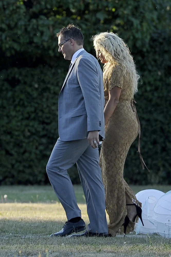 Joanna L. z mężem Olą Serneke