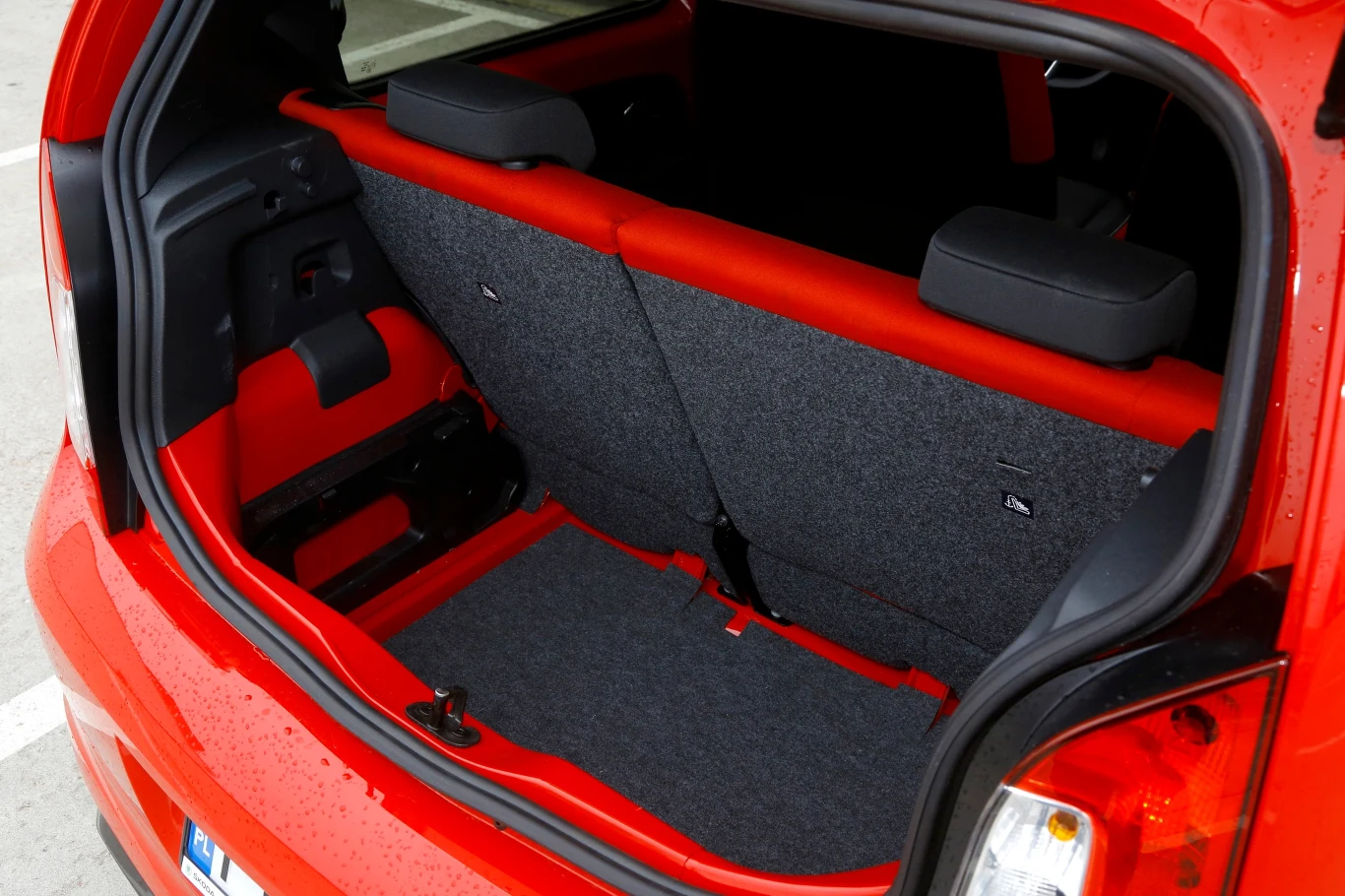 Skoda Citigo. Bagażnik