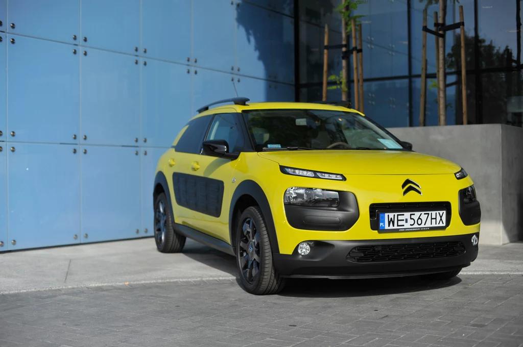 Citroën C4 Cactus podczas prezentacji w Łodzi