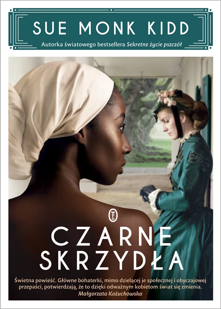 Okładka książki "Czarne skrzydła" Sue Monk Kidd