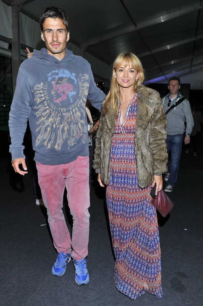 Anna Przybylska i Jarosław Bieniuk na festiwalu Open'er Anna Przybylska i Jarosław Bieniuk na festiwalu Open'er