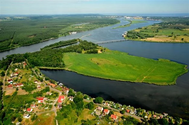 Zdjęcie lotnicze Świnoujścia