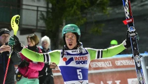 Niemiec Felix Neureuther podczas styczniowych zawodów w Bormio