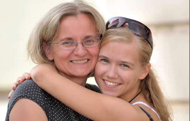 Agnieszka Kaczorowska z mamą Agnieszka Kaczorowska z mamą