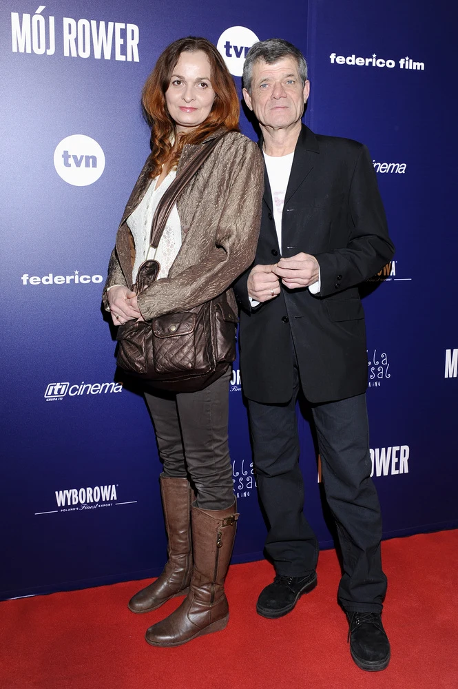 Henryk Gołębiewski z partnerką Marzenną Henryk Gołębiewski z partnerką Marzenną