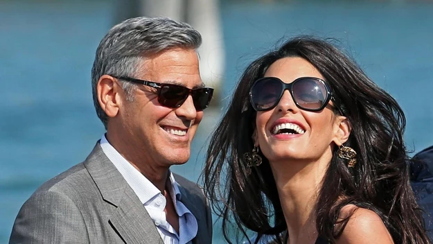 George Clooney z narzeczoną już są w Wenecji