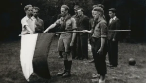 Przyrzecznie krakowskich Zawiszaków na polanie Akanta 23 kwietnia 1944 r.