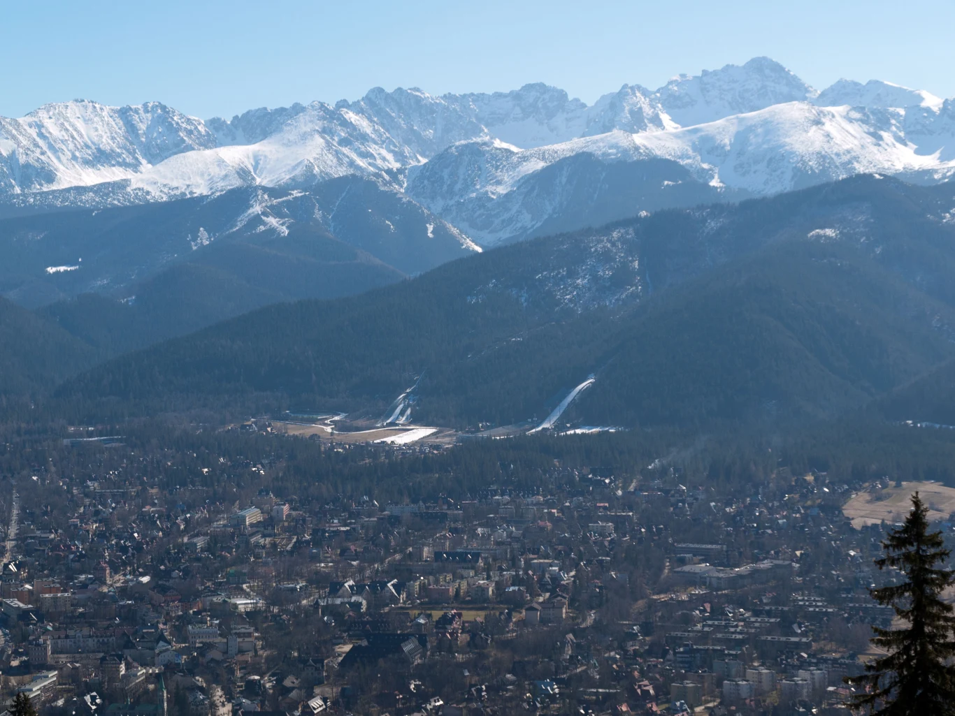 Zakopane - panorama miasta Zakopane - panorama miasta