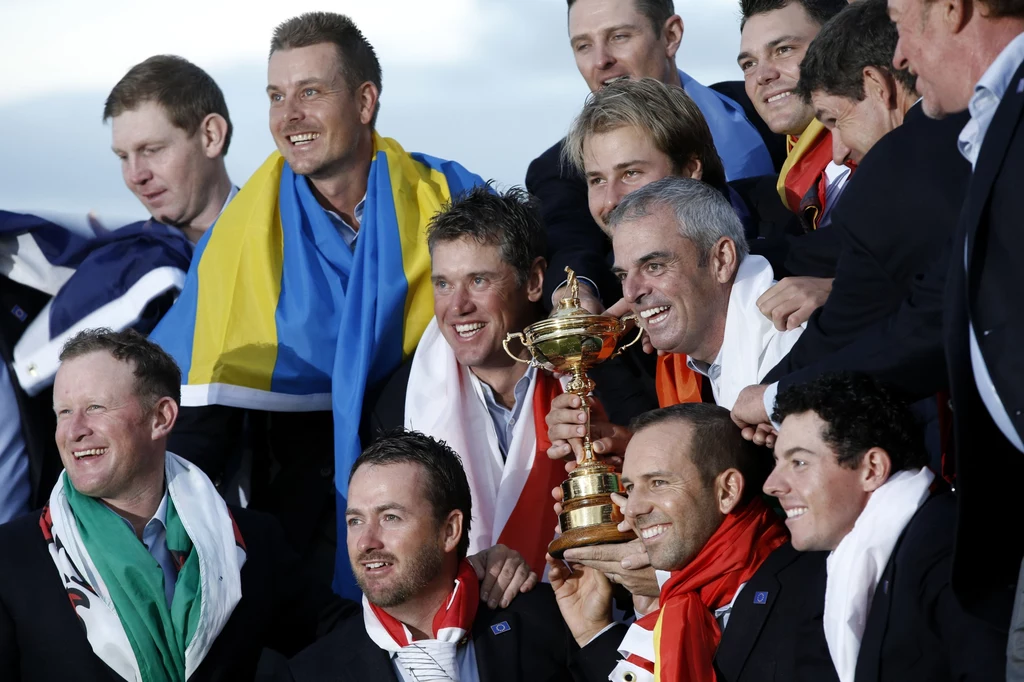 Golfiści Europy świętują