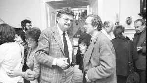 Jan Błoński (z lewej) i Bronislaw Maj