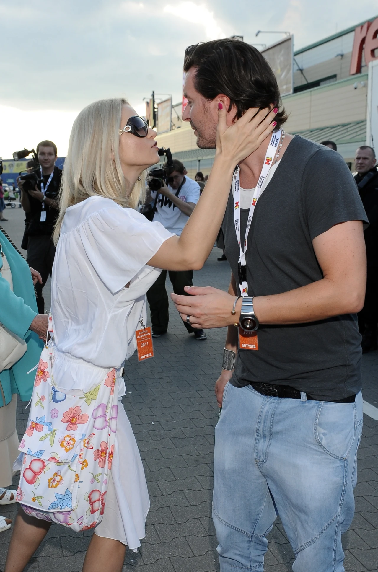 Maja Frykowska. Na zdj. z Danielem Wielebą Maja Frykowska. Na zdj. z Danielem Wielebą