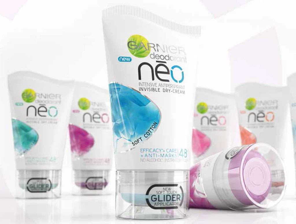 ​Nēo - antyperspiranty w tubce, Garnier