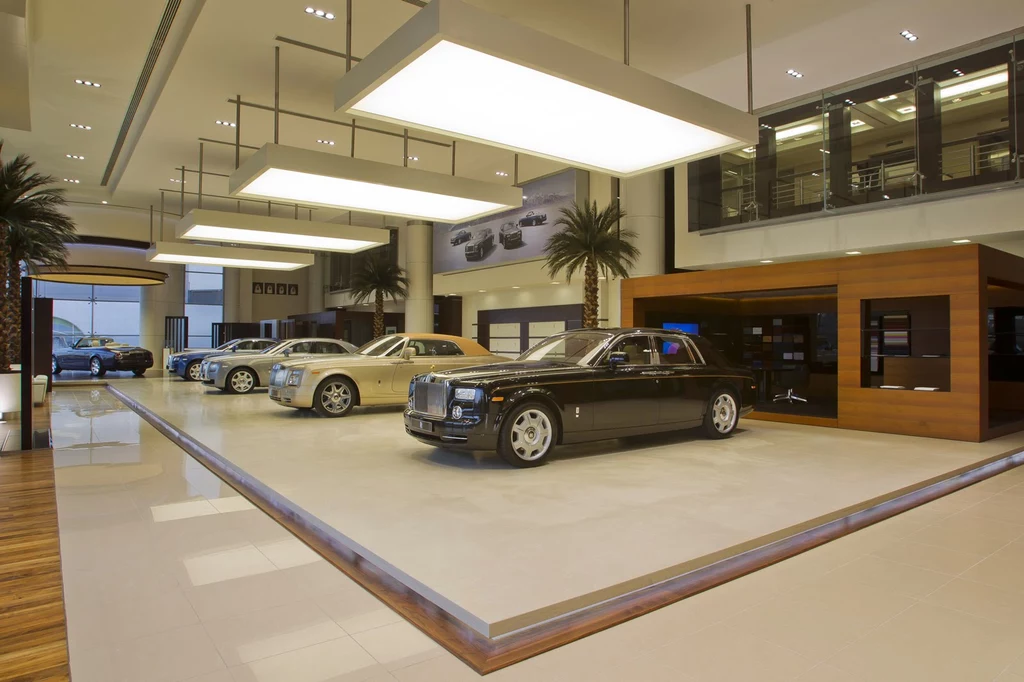 Rolls-Royce - salon sprzedaży w Abu Zabi