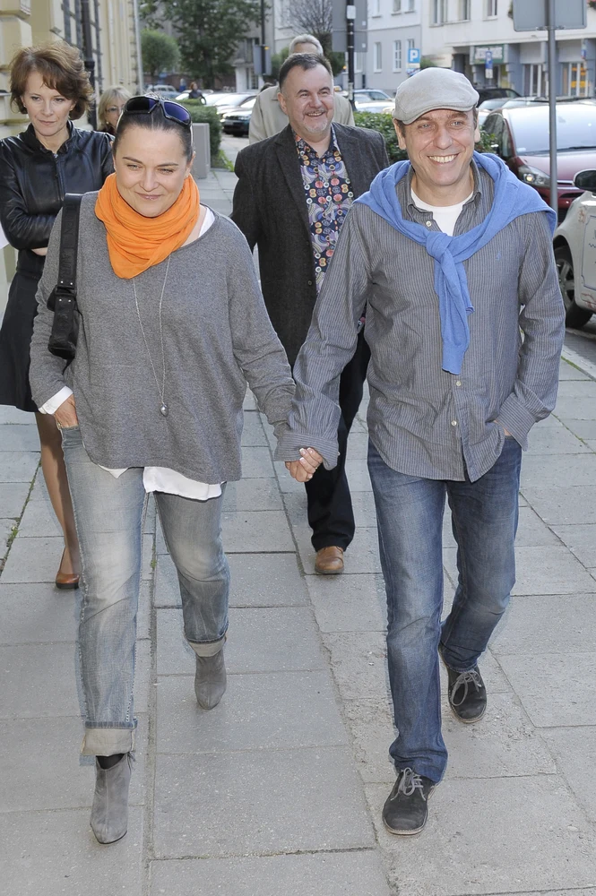 Tomasz Sapryk z żoną Alicją