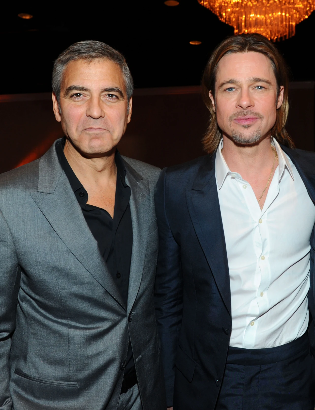 George Clooney i Brad Pitt George Clooney i Brad Pitt