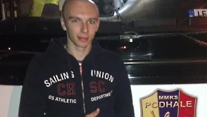 Jegor Omielianienko cieszy się, że trafił do MMKS Podhale Nowy Targ.