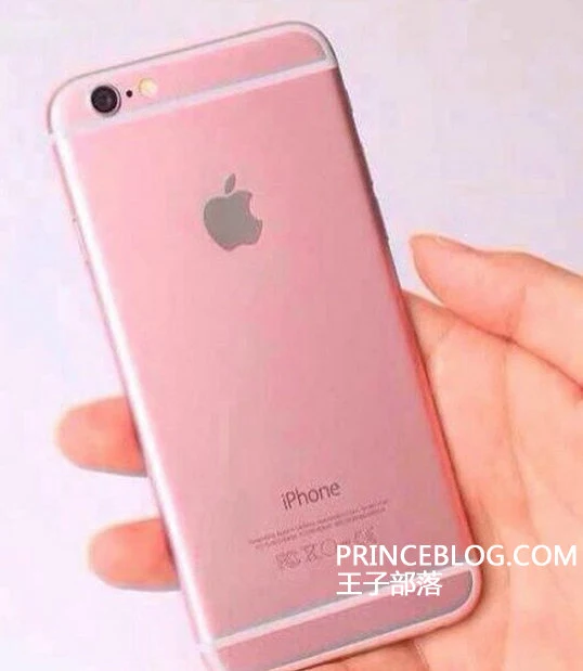 iPhone 6 w wersji "Romance Pink". Źródło: Princeblog