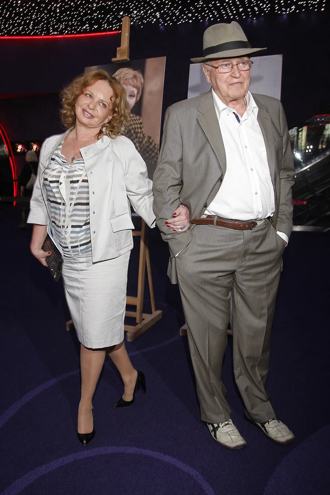 Jan Nowicki i Małgorzata Potocka na premierze Jan Nowicki i Małgorzata Potocka na premierze