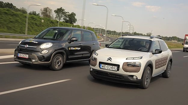 Porównanie: Citroen C4 Cactus, Fiat 500L Trekking