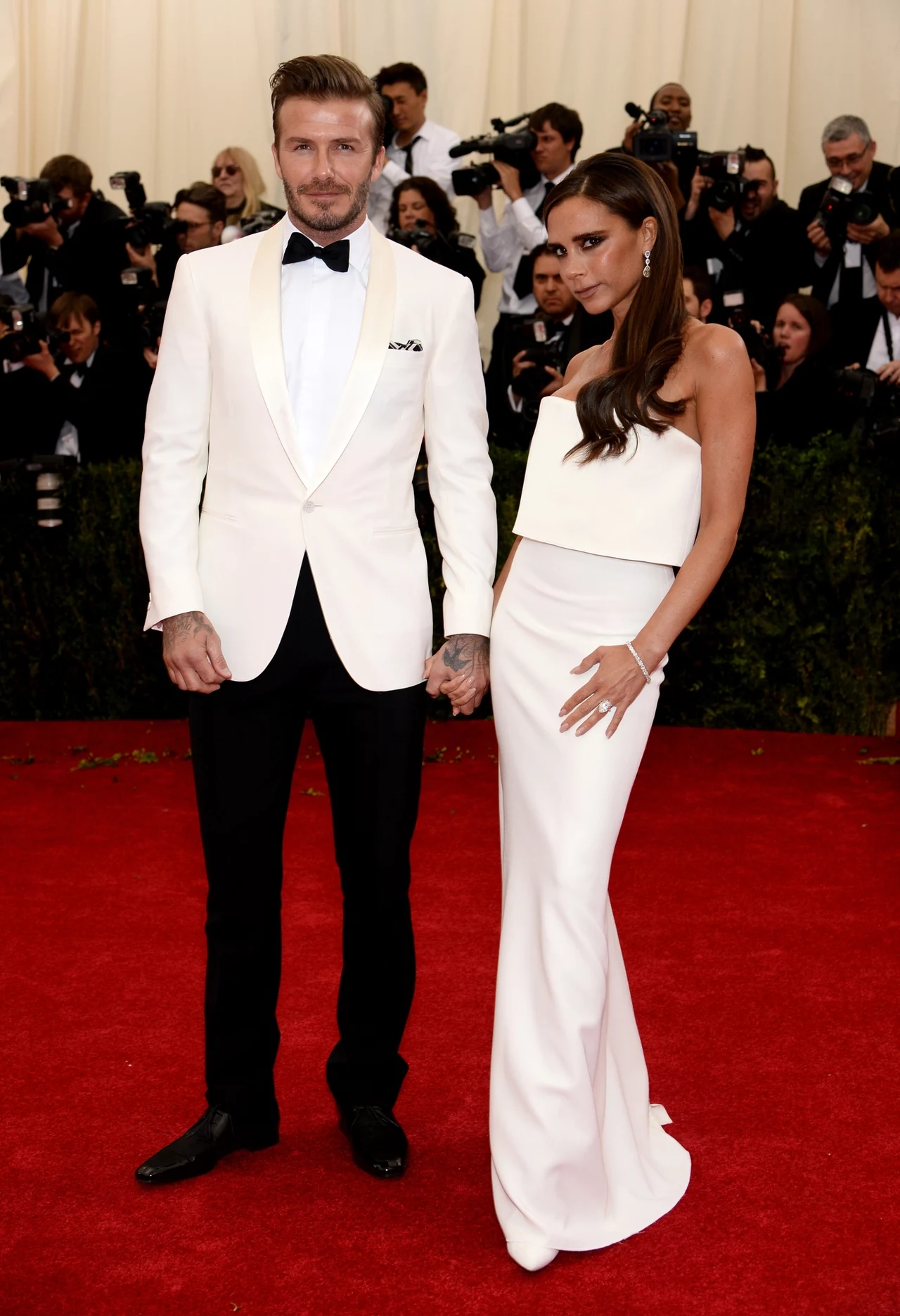 Victoria Beckham z mężem Victoria Beckham z mężem