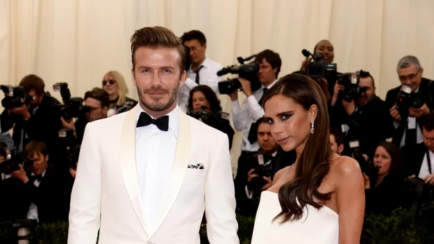 Victoria Beckham z mężem