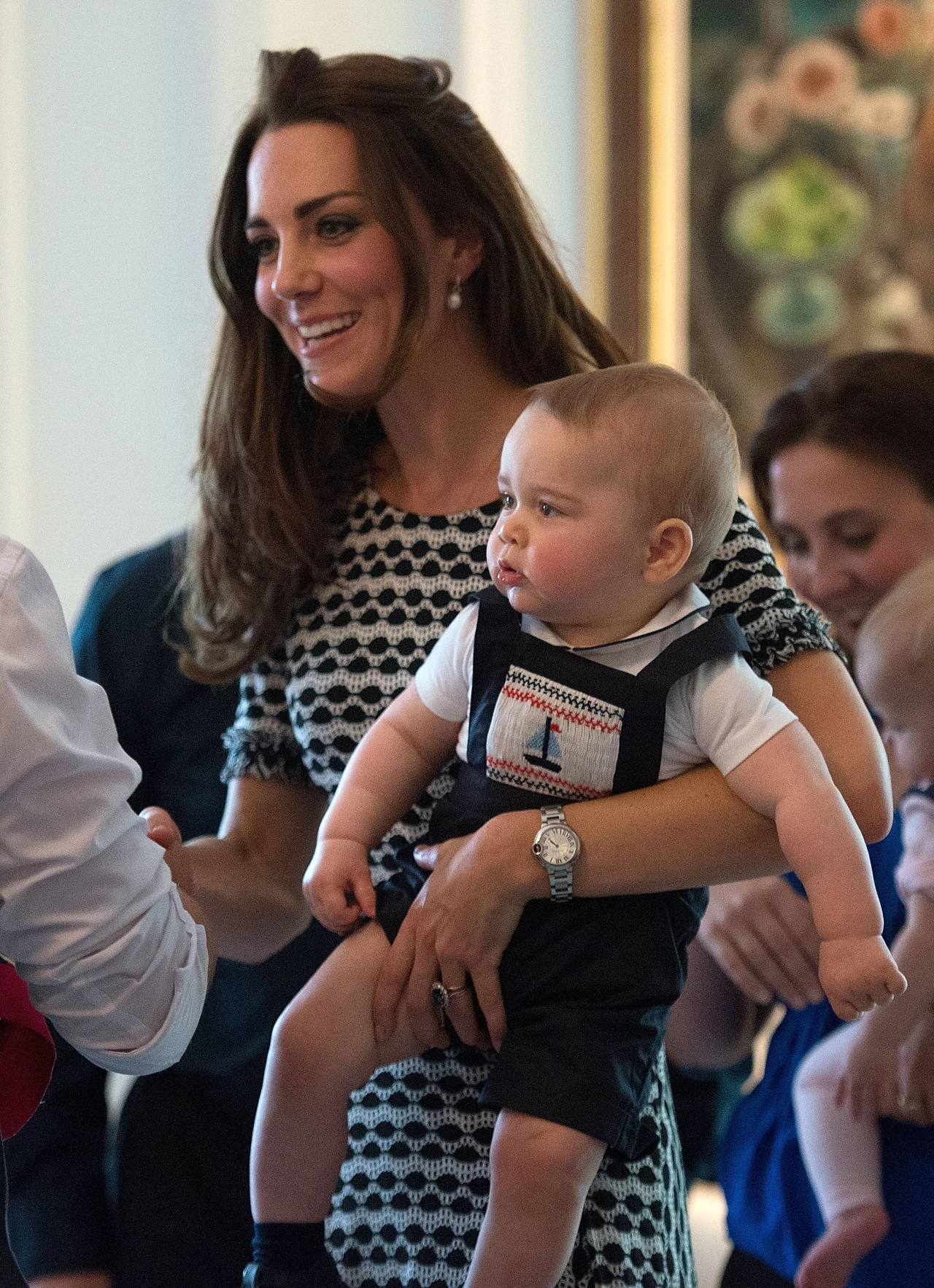 Kate Middleton z synkiem Kate Middleton z synkiem